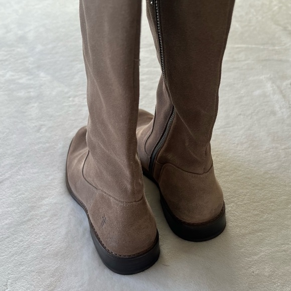 Frye Shirley Over The Knee Riding Boots in Ash Size 8 - Picture 13 of 14